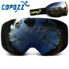 COPOZZ Ski Snowboard Magnetic Lens Goggles Interchangeable GOG-2181