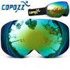 COPOZZ Ski Snowboard Magnetic Lens Goggles Interchangeable GOG-2181