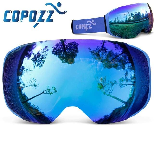 snowboard goggles polarized BUY COPOZZ Ski Snowboard Magnetic Lens Goggles Interchangeable GOG-2181 ON SALE NOW!