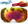 COPOZZ Ski Snowboard Magnetic Lens Goggles Interchangeable GOG-2181