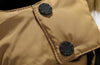 COVRIGE 남성 모피 후드 퀼팅 파카 다운 재킷