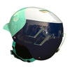 CYBERTRON PILL Turquoise Ski Helmet With Peak