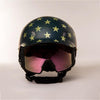 CYBERTRON PILL USA Ski Helmet - ดาวและลายทาง