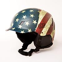 CYBERTRON PILL USA滑雪头盔-星条旗