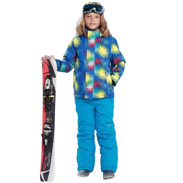 RILEVATORE Condizioni estreme Tuta da sci per bambini
