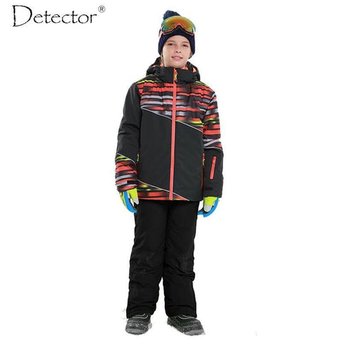 DETECTOR Outdoor Boys Ski Set - Kid's
