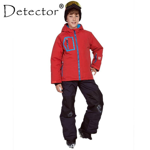 DETECTOR Combinaison de ski d'hiver chaude pour garçon - Enfant