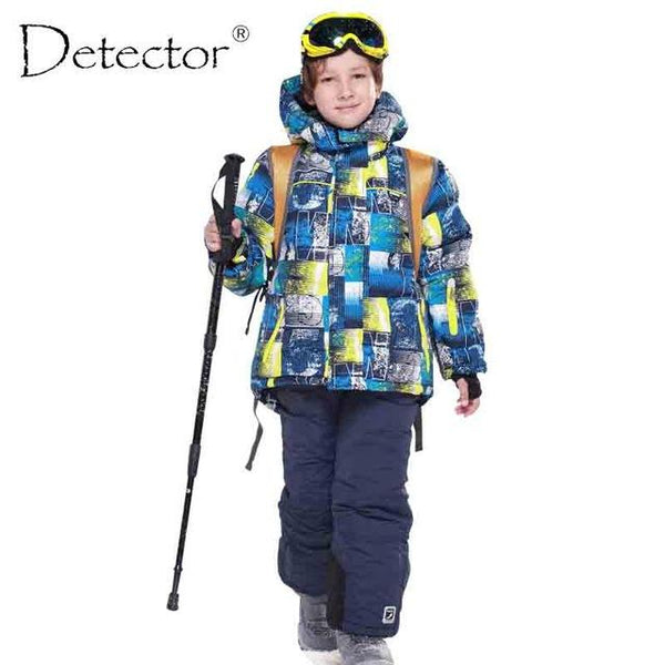 DETECTOR Waterproof Boys Ski Suit / Snowboard Set - Kid's
