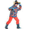 DETECTOR Wasserdichter Ski-Snowboardanzug - Kinder