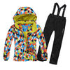 DETECTOR Traje de snowboard con capucha a prueba de viento para niños - Niños