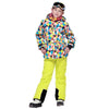 DETECTOR Traje de snowboard con capucha a prueba de viento para niños - Niños