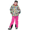 DETECTOR Traje de snowboard con capucha a prueba de viento para niños - Niños