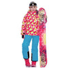 DETECTOR Traje de snowboard con capucha a prueba de viento para niños - Niños