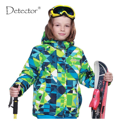 ДЕТЕКТОР зимняя лыжная сноуборд куртка - детский
