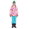 DETECTOR Winter Warm Girls Ski Suit - Kid's