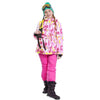 DETECTOR Winter Warm Girls Ski Suit - Kid's