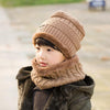 JIANG Kids Hat And Scarf