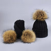 MAOCWEE Kids Pom Pom Hat