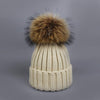 MAOCWEE Kids Pom Pom Hat