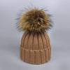 MAOCWEE Kids Pom Pom Hat