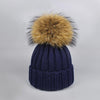 MAOCWEE Kids Pom Pom Hat