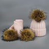 MAOCWEE Kids Pom Pom Hat