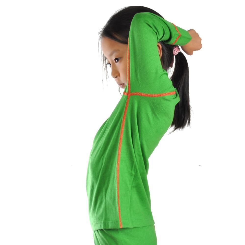 Biancheria Termica Per Bambini | 100% Lana Merino | Set Termico Per Sci E Sport Invernali | Lavabile In Lavatrice - Foto 10