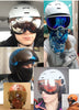 MOON带护目镜的护目镜滑雪头盔