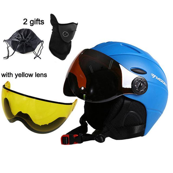 Moon ski sales helmet with visor