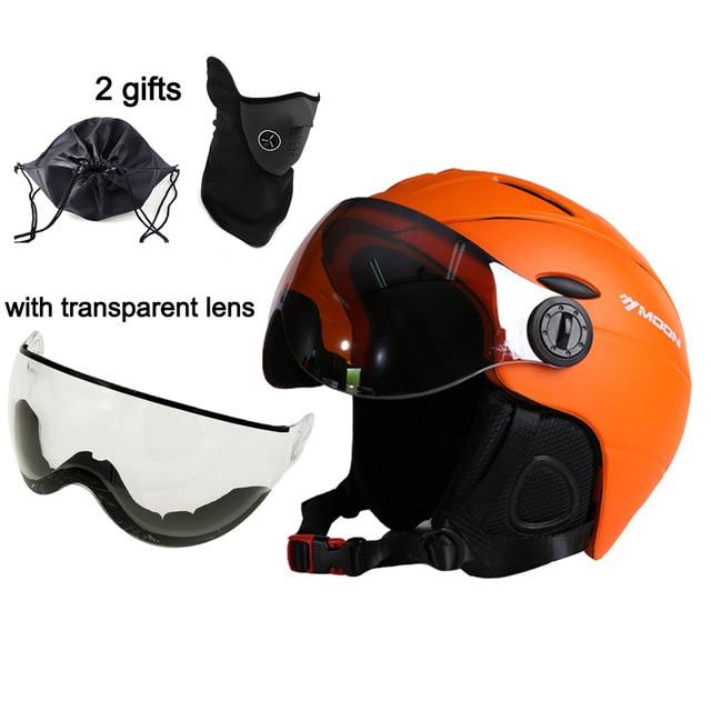 ski helmet visor or goggles BUY MOON Goggles Ski Helmet With Visor ON SALE NOW!