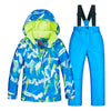 Combinaison de neige imperméable pour filles MUTUSNOW Winter - Enfant