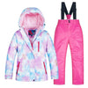 Combinaison de neige imperméable pour filles MUTUSNOW Winter - Enfant