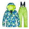 MUTUSNOW Waterproof Winter Girls Snow Suit - Kid's