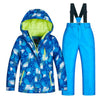 MUTUSNOW Waterproof Winter Girls Snow Suit - Kid's