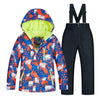 Combinaison de neige imperméable pour filles MUTUSNOW Winter - Enfant