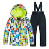 Combinaison de neige imperméable pour filles MUTUSNOW Winter - Enfant