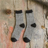 PEONFLY Vintage Merino Wollsocken