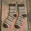 PEONFLY Vintage Merino Wollsocken