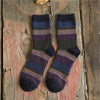 PEONFLY Vintage Merino Wollsocken