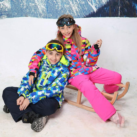 PHIBEE -Juego de snowboard de esquí de 30 grados - Niños