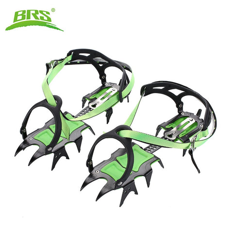 14-Point Manganese Steel Strap On Crampons