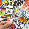 DIWEINI 100 pièces Rock Snowboard Stickers