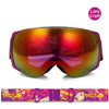 NORTH WOLF Ski Snowboard Mirror Lens Goggles