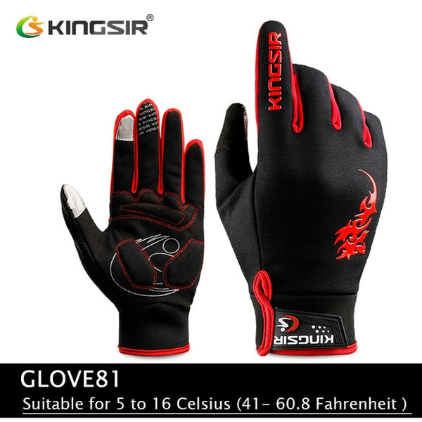 ROBESBON Ski Snowboard Gloves With Grippy Palm