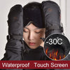 QUESHARK Touchscreen Waterproof Snowboard Mittens