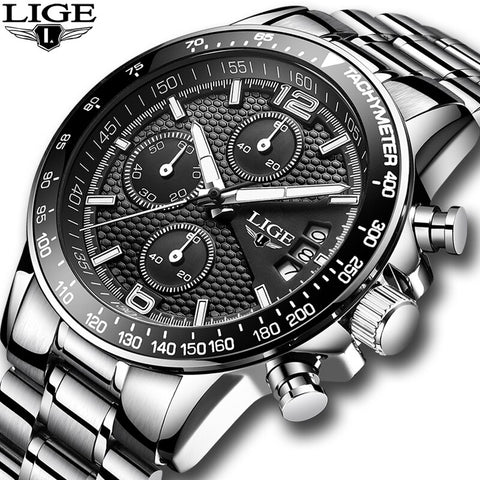 LIGE Luminous Watch For Outdoors