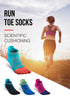AONIJIE Ankle Toe Socks For Running (3 Pairs)