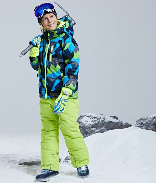 BUY KAKILG Winter Boys Ski Suit Kid s ON SALE NOW Cheap Snow Gear