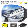 COPOZZ Spherical Snowboard Goggles