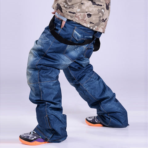 SNOWY OWL Jeans de snowboard para hombre